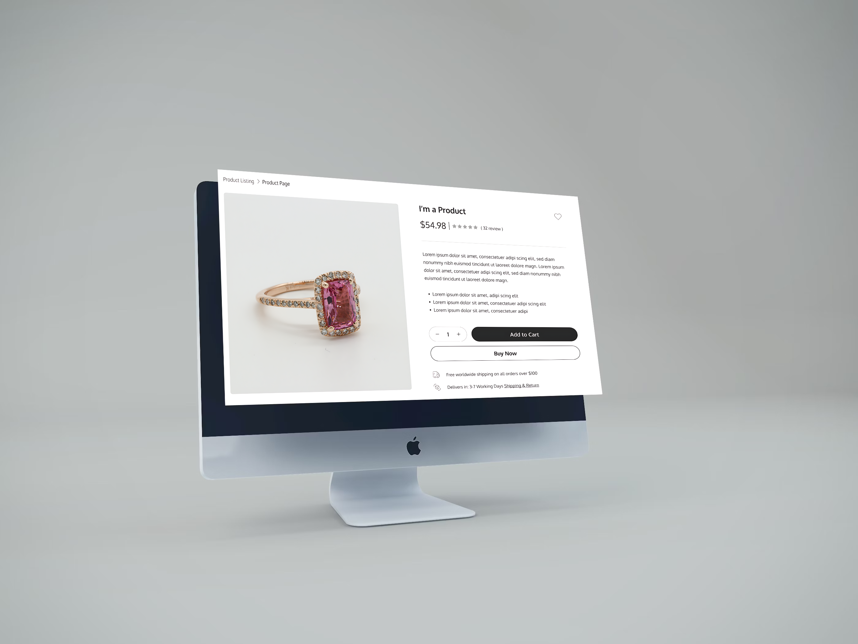 E-Commerce Website Development